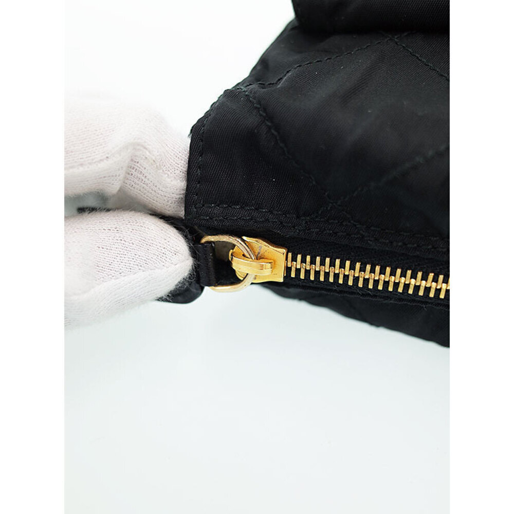 Prada Tessuto Catena quilted shoulder bag Black - Picture 5 of 9